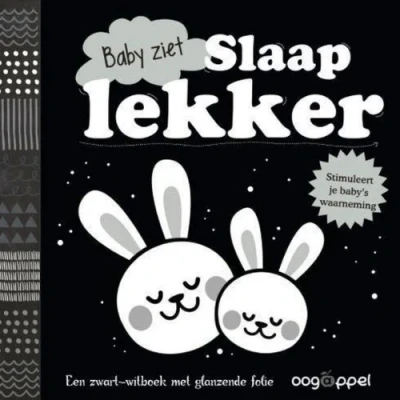Afbeelding van Uitgeverij oogappel kijkboek baby ziet: slaap lekker