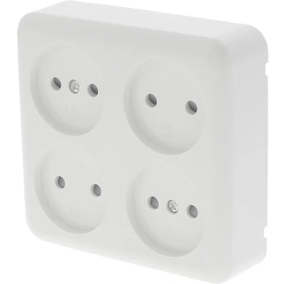 Afbeelding van Afdekraam Q Link S Line (4 voudig, Wit)