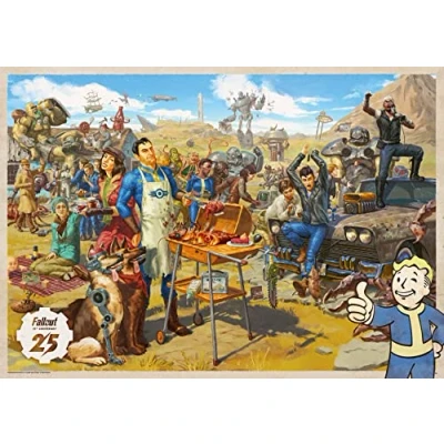 Image de Puzzle 1000 pièces Fallout 25th Anniversary