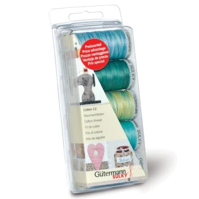 Afbeelding van Gutermann 731390 katoenen garen, meerkleurig, 25 x 0,3 5 cm