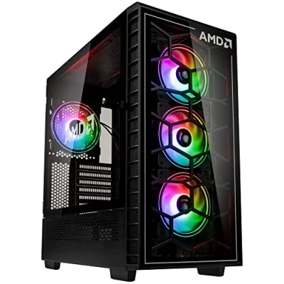 Afbeelding van Kolink Observatorium Y AMD SE, ARGB Midi toren (E ATX), PC behuizing, Zwart