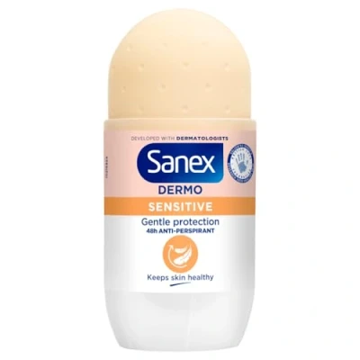 Afbeelding van Sanex deo rol Dermo Sensitive PH balance 50 Ml