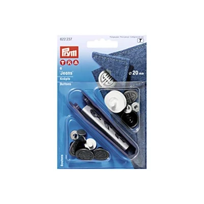 Afbeelding van 622237 knopen NF Jeans MS alteisen Artdeco 20 mm
