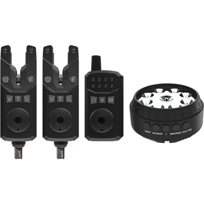 Afbeelding van Sonik SKS2 Alarm Set 2+1 Bivvy Lamp beetmelder