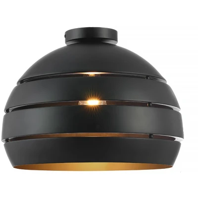 Afbeelding van Freelight Plafondlamp Djarin Ø 40 cm zwart goud