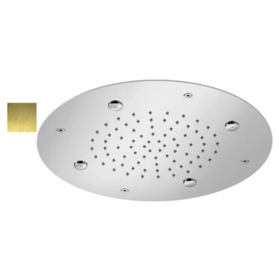 Afbeelding van SB Round Mist Regendouche inbouw PVD Goud 1208955797