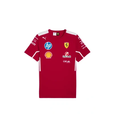 Afbeelding van PUMA T shirt de l&#039;équipe Scuderia Ferrari F1 2025 rouge, 3XL