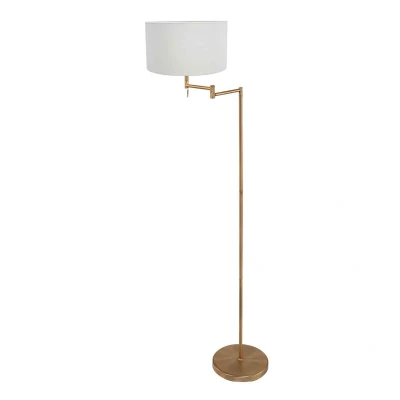 Afbeelding van Mexlite vloerlamp Bella brons metaal 45 cm E27 fitting 3871BR