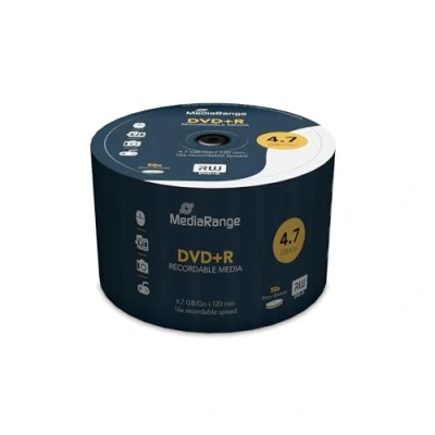 Image de MediaRange DVD+R x 50 4.7 Go support de stockage