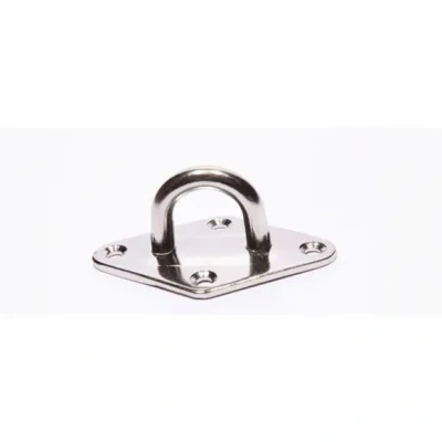 Afbeelding van Platinum Sun &amp; Shade Plaat Met Oog Bevestiging Chrome Zilver Zonwering