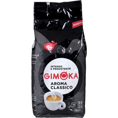 Afbeelding van Gimoka Nero koffiebonen, 1 kg, lichte geroosterde espresso per stuk verpakt (1 x 1000 g)