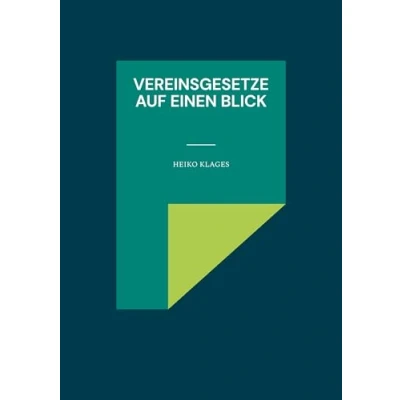Afbeelding van Vereinsgesetze auf einen Blick