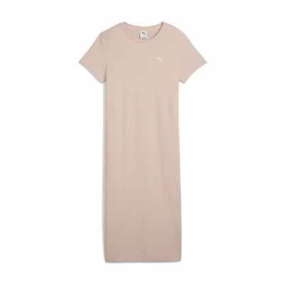 Afbeelding van Puma Gebreide jurk, Dames, Maat: Small, Rose quartz