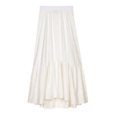Afbeelding van Maje Jisequin Alijn rok, Dames, Maat: 36, Blanc