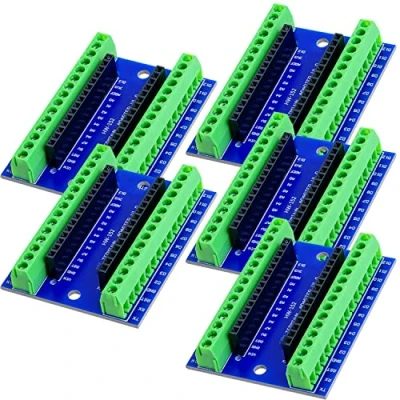 Afbeelding van AZDelivery 5 x Nano V3.0 Terminal Adapter Board met Schroefklemmen, Module compatibel Arduino