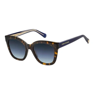 Afbeelding van Tommy Hilfiger Zonnebril, Dames, Maat: 54, Havana