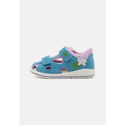 Afbeelding van Superfit Boomerang Sandalen voor kinderen, Maat: 22, Hellblau/lila Leer en textiel