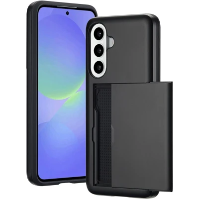 Afbeelding van imoshion Hoesje met pasjeshouder Geschikt voor Samsung Galaxy A56 (5G) / A36 Backcover Zwart