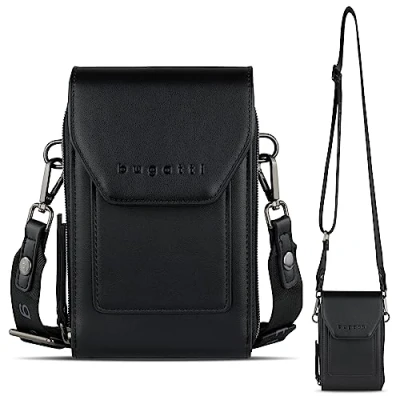 Afbeelding van bugatti ALMA Telefoonhoesje schwarzblack, Maat: One Size, Schwarz black