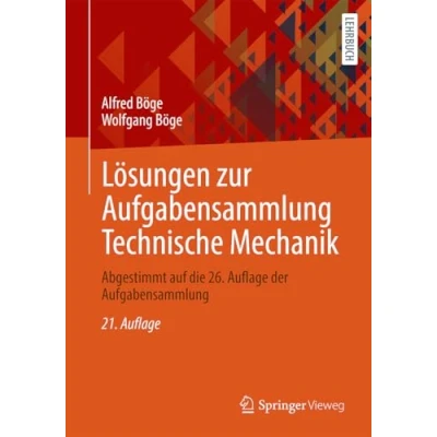 Afbeelding van Losungen Zur Aufgabensammlung Technische Mechanik