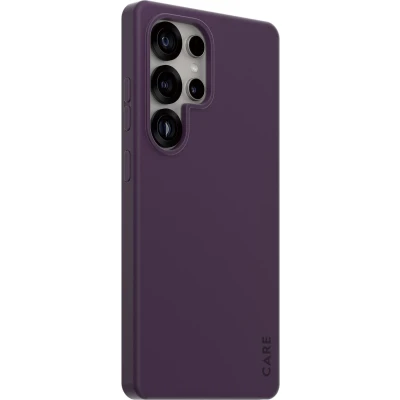 Afbeelding van PanzerGlass CARE Fashionable Backcover Samsung Galaxy S25 Ultra Lila Inductieve lading, Stootbestendig