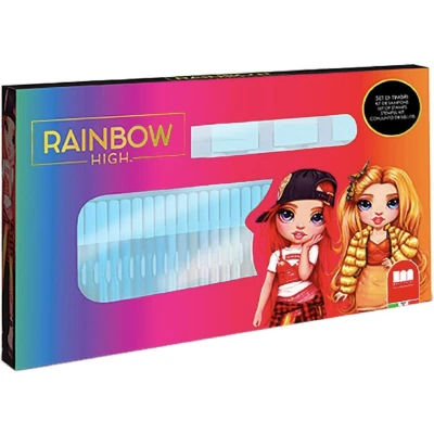 Afbeelding van Rainbow High Kleurset met Stempels, 41dlg.