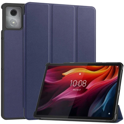 Afbeelding van imoshion Trifold Bookcase voor de Lenovo Tab K11 Plus Donkerblauw