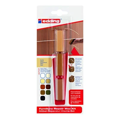 Afbeelding van edding 8901 reparatieset voor meubels blister van 3 beukenhout