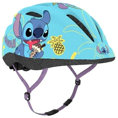 Afbeelding van Stitch Junior Fietshelm voor kinderen, maat S, 48 52 cm, ca. 2 5,5 jaar