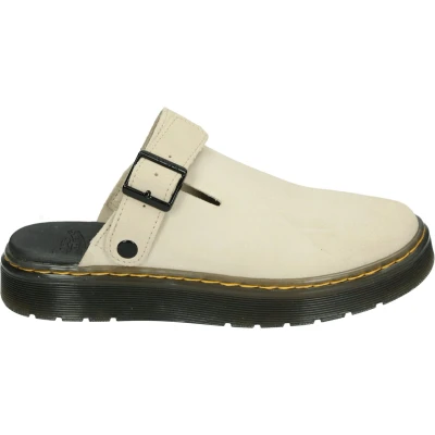 Afbeelding van Dr. Martens Carlson Unisex Muiltjes, Maat: 38, Warmsand Veloursleer