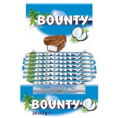Image de Bounty 57g Boite De 24