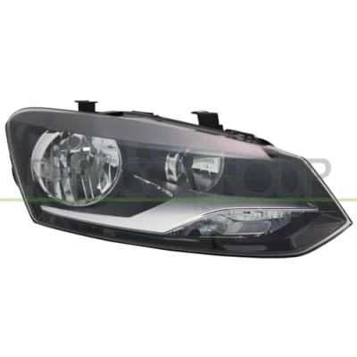 Afbeelding van PRASCO VG0234903 Koplampen rechts H7/H7 Met regelmotor voor LWR VOLKSWAGEN: Polo V Hatchback