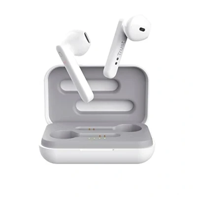 Image de Trust Primo Touch Écouteurs sans fil avec micro intra auriculaire Bluetooth blanc