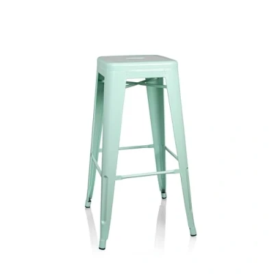 Afbeelding van VANTAGGIO HIGH Barkruk Pastelgroen mat