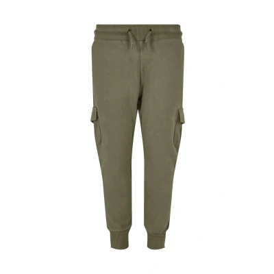 Afbeelding van Urban Classics Cargobroek voor kinderen, Maat: 110/116, Olive