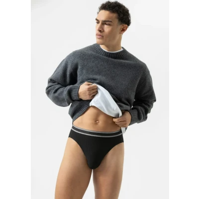 Afbeelding van mey Slip, Heren, Maat: Medium, Schwarz