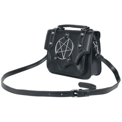 Afbeelding van Banned Moloch Pentagram Schoudertas Zwart