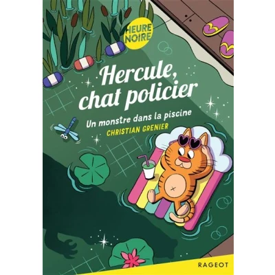 Image de Hercule, chat policier Un monstre dans la piscine