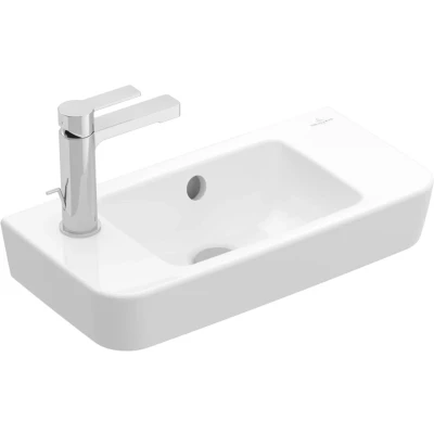 Afbeelding van Villeroy &amp; Boch O.Novo Compact fontein hoekig wit ceramic+ (50 x 25