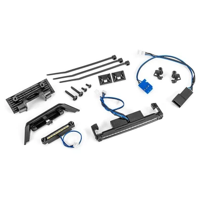 Afbeelding van LED lichtbalkit, TRX 4M (inclusief voorste lichtbalk, daklichtbalk, bevestigingen, hardware) (past op carrosserie #9711 of 9712)