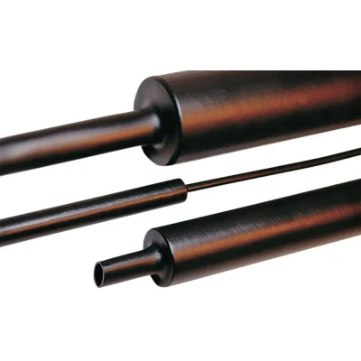 Afbeelding van HellermannTyton 323 10630 Krimpkous zonder lijm Zwart 63 mm 19 Krimpverhouding:4:1 1 m