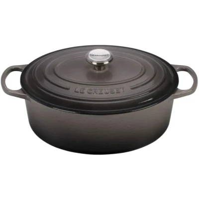 Afbeelding van Le Creuset Braadpan Signature Ovaal Flint ø 31 cm / 6.3 liter