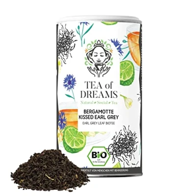 Afbeelding van Biologische zwarte thee Bergamot Kissed Earl Grey Leaf Biotee losse 130 g