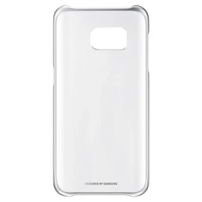 Afbeelding van Samsung S7 Clear Cover Flipcase Zilver