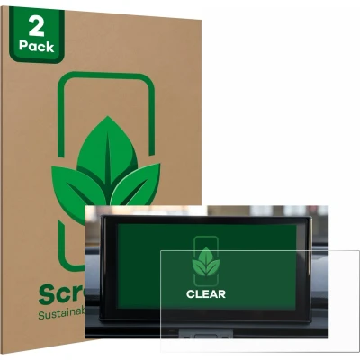 Afbeelding van ScreenLeaf Screenprotector voor Audi Q5 2021 MMI Navigation Plus 10.1&quot; Duurzame schermbescherming Folie Beschermfolie transparant (2 Stuks)
