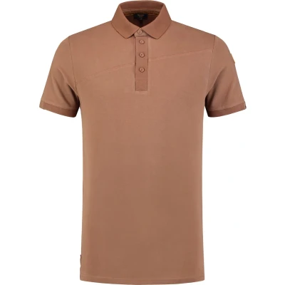 Afbeelding van Tricorp Poloshirt Premium 204002 210gr Slim Fit Stonemel Maat XL