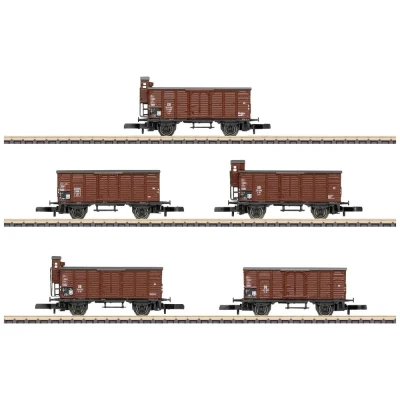 Afbeelding van Märklin 86605 Z set van 5 goederenwagens G 10 de DB