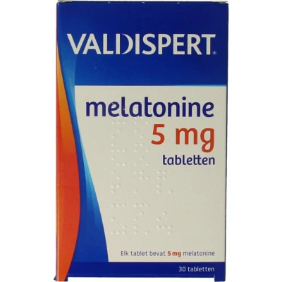 Afbeelding van Valdispert Melatonine 5mg UAD 30 tabletten