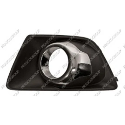 Afbeelding van PRASCO FD7502134 Bumper Grill met gat(en) voor mistlampen Verchroomde rand Links FORD: Ecosport Mk2