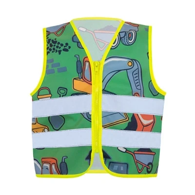 Afbeelding van Korntex Children ́s Safety Vest Action Working Heroes CO² Neutral KX125K Construction site